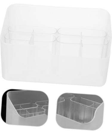 Luxshiny 1 Set Makeup Bathroom Storage Box Makeup Brush Makeup Organizer for Counter Basket Box Office Large - Buy Online on GoSupps.com