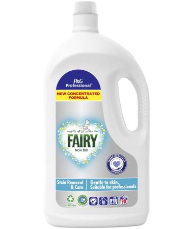 Fairy Professional Non Bio Washing Liquid Laundry Detergent 90 washes 4.05L Dermatologically Tested (1)