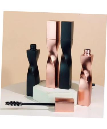 MAGICLULU 4 Pi ces brosse cils tube vide tube de mascara pour les cils tube et de mascara maquilleuse Tube de mascara rechargeable brosse cils patch cils applicateur de mascara 11.5x1.8cm or rose - Buy Online on GoSupps.com