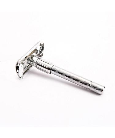Harayaa 6x Adjustable Double Edge Safety Razor for Men - Ultimate Home Grooming Tool with Blades Included - Perfect for Smooth Shaving - Buy Online on GoSupps.com