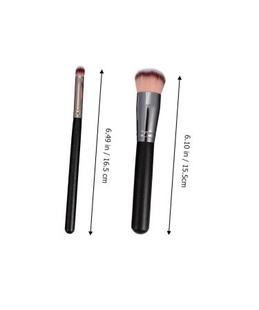 Buy Housoutil 10 Pcs Makeup Brush Set Foundation Eyelash Lipstick Concealer & More | Premium Synthetic Brushes for Flawless Application | International Shipping Available - Buy Online on GoSupps.com