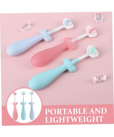 Buy Healeved 3-Pack Soft Bristle Children's Toothbrushes - Cute Designs for Toddlers | International Shipping Available - Buy Online on GoSupps.com