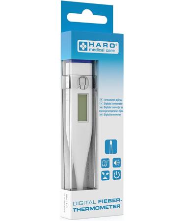 Buy Haro Medical Care Digital Thermometer - Fast Readings for All Ages | Accurate Fever Thermometer for Babies Children & Adults - Ships Worldwide - Buy Online on GoSupps.com