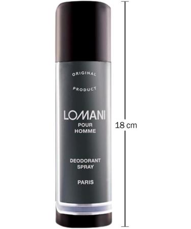 Lomani Pour Homme Deodorant For Men 200 ml - Buy Online on GoSupps.com