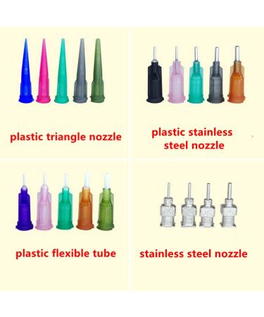 4PCS Kenzy Temporary Tattoo Kit with Precision Applicator Bottles and 16 Blunt Tips - Perfect for Tattoo Cone Paste, Body Art, Paint DIY Projects - Buy Online on GoSupps.com