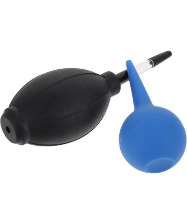 COHEALI Ear Syringe Cleaner Pack of 2 - Soft Rubber Hand Washing Bulb - Ear Syringe Ball Tool - Blue+Black - Buy Online on GoSupps.com