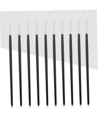 Didiseaon 12 Pcs Eye Makeup Brush Eyeliner Cream Brush Bent Liner Brush Eyeliner Brush Dropshipping 18.1X0.5cmx2pcs As Shownx2pcs - Buy Online on GoSupps.com