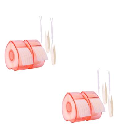 Beavorty 4 Rolls lace double eyelid sticker hooded eyelid lifter adhesive eye tape eyelid tape for hooded eyes invisible adhesive eyelid sticker no trace Adhesive strip eye makeup stickers