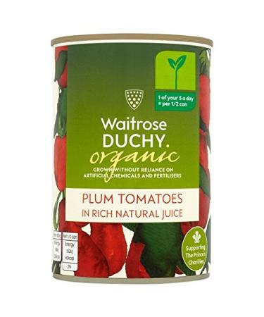 Waitrose Waitrose Duchy Organic Prune Tomatoes 400g
