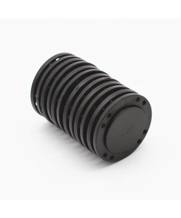 6pcs 26mm Black Magnetic Coat Buttons | Invisible Hidden Sewing Snaps for Clothing & Bags | Washable Nylon with Magnets Inside - Buy Online on GoSupps.com