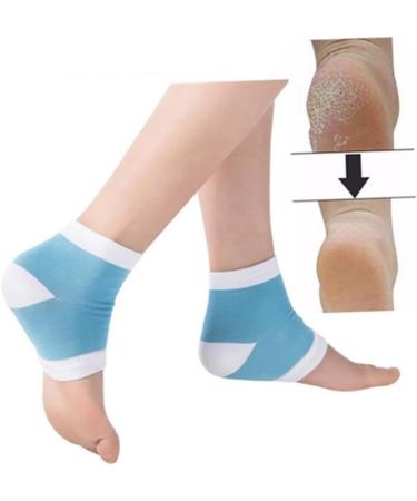 Beaupretty Cotton Fabric 1pair Nylon Gel Socks Antichapping Socks Whitening Socks Moisturizing Socks Feet Heel Socks Anti-Crack Foot Protector Cotton Fabrics medium - Buy Online on GoSupps.com