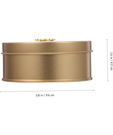 Alipis 4 pcs Aging Storage Candy Round Tinplate Delicate Sweets Wedding Cans Ing Candies Containers - Buy Online on GoSupps.com