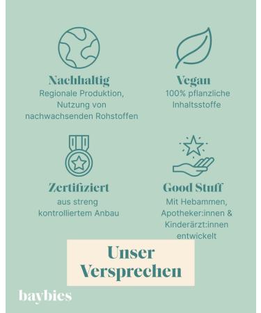 BAYBIES Wind and weather cream protects against cold and moisture baby cream for baby's sensitive skin vegan and certified natural developed with a pharmacist - Buy Online on GoSupps.com