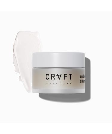 CRVFT Under Eye Cream | Brighten Dark Circles/Reduce the Appearance of Puffy Eyes | Peppermint Scented w/Caffeine | 30-Day Supply .25 ounces