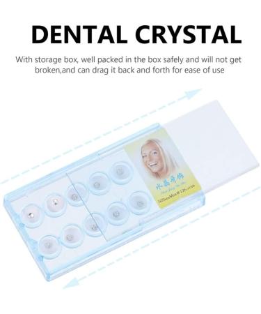 Beaupretty 30pcs Crystal Nail Gems Decorative Teeth Jewelry & Nail Decor with Storage Box - Buy Online on GoSupps.com