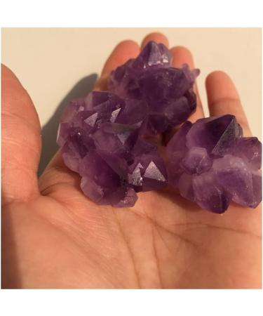 Crystal Natural Rough Amethyst Crystal Gemstone Flower Metaphysical raw Stone for Jewelry Making ERTEYIN - Buy Online on GoSupps.com