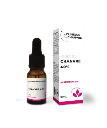 Oil 40% | Blackcurrant Flavor | Premium Quality | Made in France - 10ml