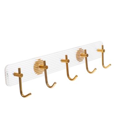 Alipis Towel Holder Towel Hooks Clothes Hanger Hooks Belt Hooks Coat Hook Decorate Wall Hanging No Punching