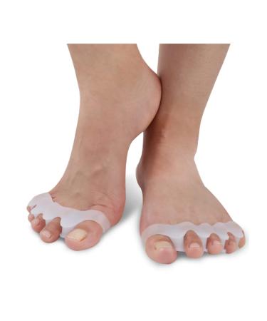 2X Silicone Toe Separators