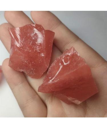 CrystalDecoration Raw red Crystals and Stones Specimen Rough Gemstone for Home Decoration 2-5cm Home Decoration (Size : 90-100g) - Buy Online on GoSupps.com