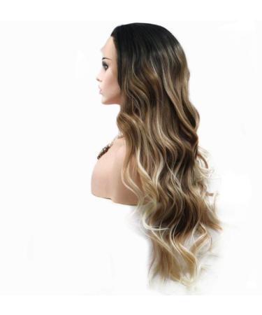 Buy BGHJUE Synthetic Wig with Bangs for Women - Realistic Brown Long Roll Hair | International Shipping Available - Buy Online on GoSupps.com