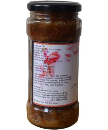 PUB Gulkand Honey | Rose Petal Jam | Prepared Through Ayurvedic Method | No Chemical No Preservative | 100% Natural | 500 gm Glass Bottle - Buy Online on GoSupps.com