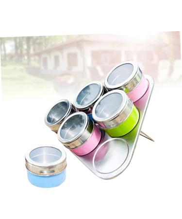 Alipis 12 Pcs Seasoning Bottles Stainless Steel Seasoning Cans Spice Jar with Cover Condiment Bottles - Buy Online on GoSupps.com