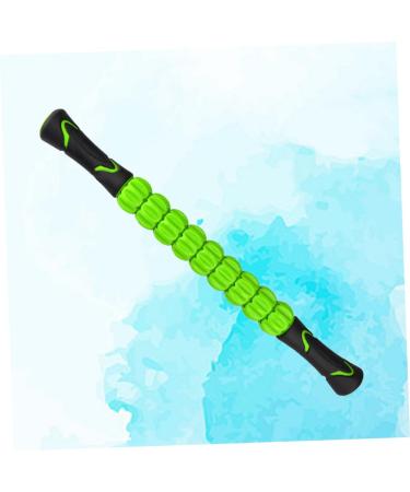 Lurrose 3D Muscle Massager Stick - Body & Yoga Massage Roller - Medium Green - International Shipping Available - Buy Online on GoSupps.com