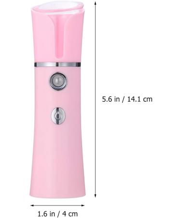 MUSISALY 1pc Oil for Face Face Evaporator Handheld Spray Pink Facial Spa Steamer 14.10X4.00X4.00CM - Buy Online on GoSupps.com