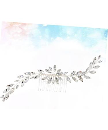Beaupretty Accessories hair comb decorative hair combs wedding hair Tiara Leaf Hair Pin Hair Side Combs Bridal Headdress Bridal Hair Comb wedding hair accessories Horse eye decorate Comb - Buy Online on GoSupps.com