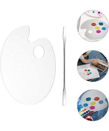  DIYEAH Makeup Mixing Palette Foundation Mixing Tray Makeup Supplies Acrylic Foundation Blending Palette - Buy Online on GoSupps.com