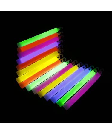 Party Club of America Premium 4 Glow Fever Bulk Ultra Bright Multi Color Glow Sticks - 50 Pack - Buy Online on GoSupps.com