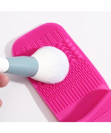 FOMIYES Makeup Brush Cleaning Mat - Essential Tool for Easy Makeup Scrubbing & Organizer | Eco-Friendly Cosmetic Remover Pads - Buy Online on GoSupps.com