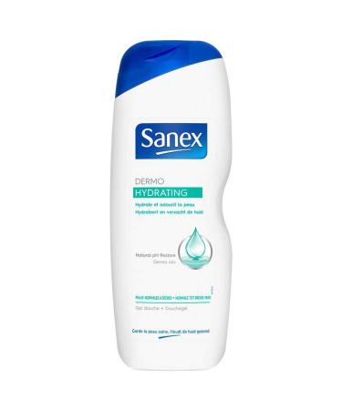 Sanex Sanex Dermo Hydrating Body Wash for Normal to Dry Skin 500ml (Pack of 6)