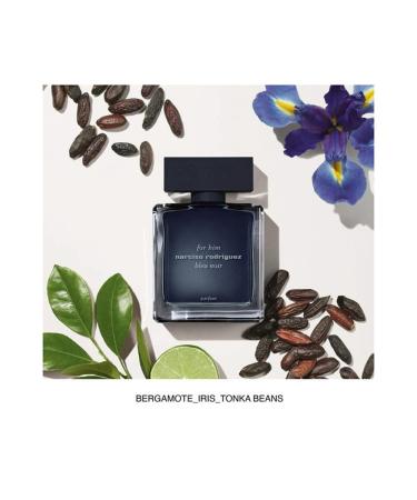 NARCISO RODRIGUEZ for Him Bleu Noir for Men Parfum Spray 3.3 Fl Oz Woody Floral Musk 3.3 Fl Oz (Pack of 1) - Buy Online on GoSupps.com