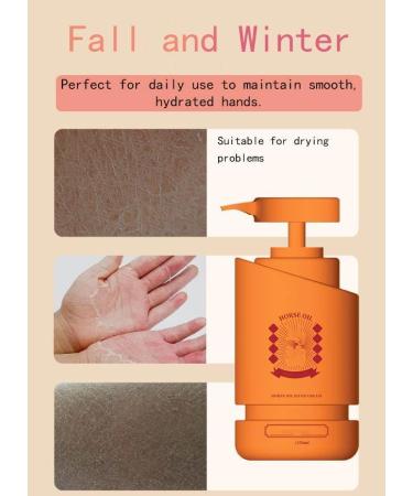 Horse Oil Anti Dryness Hand Cream Hydrating Hand Cream Horse Oil Hand Moisturizer Lightweight Fast Absorbing - Buy Online on GoSupps.com