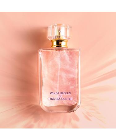 Pink Encounter Perfume Women's Long Lasting Eau de Toilette Fresh Nature Perfume Women's Perfume Accompanying Gift Gift for Your Favorite Her 50ML (1.7 fluid ounces) - Buy Online on GoSupps.com