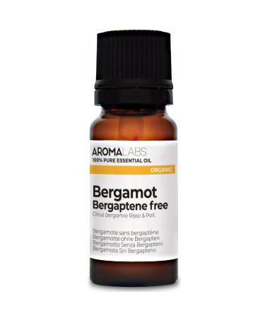 Bio - Bergamot Bergaptene Free Essential Oil - 10mL - 100% Pure Natural Chemotyped and AB Certified - AROMA LABS (French Brand)