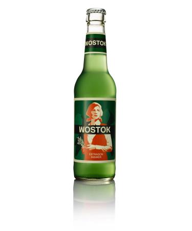 Wostok Wostok Ginger Tarragon 0.33 Liter Bottles (Pack of 6)