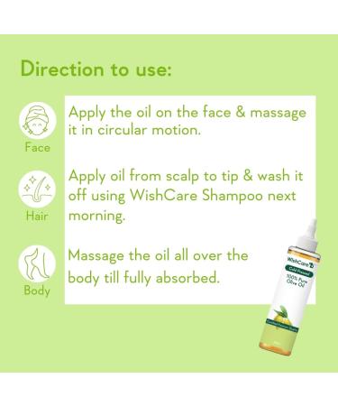 Cold Pressed Castor & Olive Carrier Oil - 200ml | Premium Quality for Skincare & Haircare | International Shipping Available - Buy Online on GoSupps.com