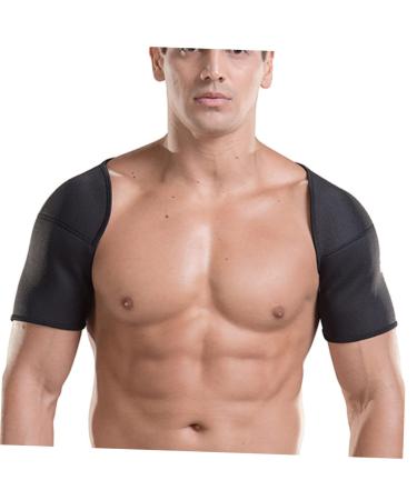 Buy Baluue Sports Shoulder Pads Brace - Breathable Black Bra Straps for Posture Correction & Protection - International Shipping Available - Buy Online on GoSupps.com