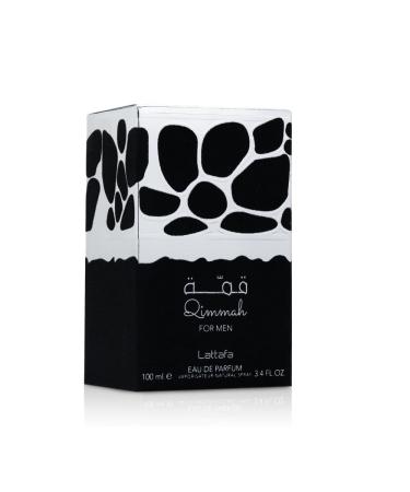 Lattafa Qimmah for Men Eau de Parfum Spray 3.4 Ounce / 100 ml Citrus Fresh Wood 3.4 Fl Oz (Pack of 1) - Buy Online on GoSupps.com