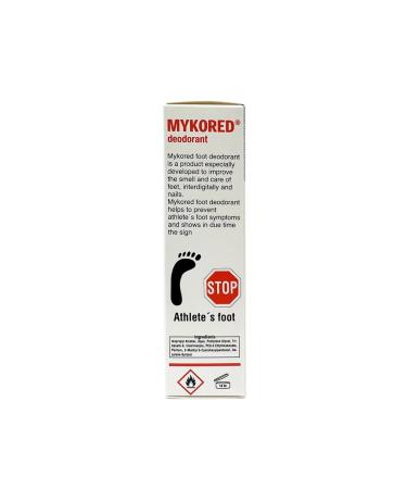Mykored Nail Tincture Deodorant Spray 70ml - Safe & Painless Fungal Foot & Toe Protection