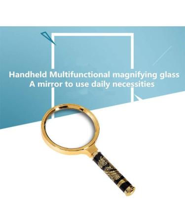 Magnifying Glass Magnifying Glass Hand Held Dragon Handle Magnifying Glass Old Man Reading High End Gift Magnifier Better Life - Buy Online on GoSupps.com