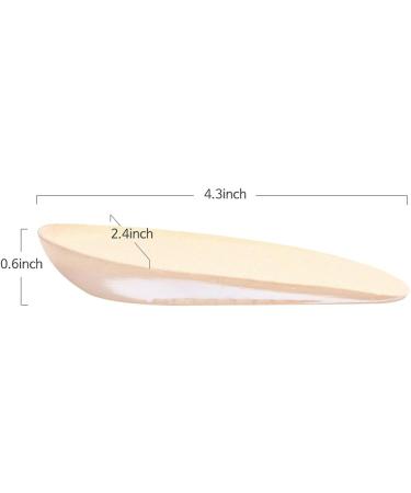 Heel Cushions Small (0.6 Height) Beige - Comfort and Support for Your Feet - Buy Online on GoSupps.com