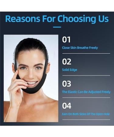 Buy Anti Snore Chin Strap - Adjustable & Breathable Snoring Solution for Men & Women - Effective Stop Snoring - Universal Size - Buy Online on GoSupps.com