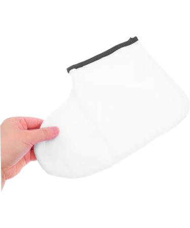 Couvre-pieds en Coton Doux Spa Hydratant Taille Unique Soin des Pieds Institut de Beaut Usage Maison pour Bain de Paraffine Maintien Chaleur - Buy Online on GoSupps.com