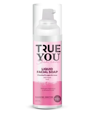 TRUE YOU Liquid Facial Soap with Rose Water and Vitamin E Rose 5.07 fl.oz.
