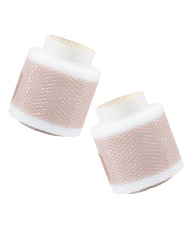 Hemoton 2pcs Concealer Anti-wear Sticker Silicone Tape Silicone Stickers Scars Removal Silicone Foam Dressing Silicone Bandages Makeup Tape Burn Scar Treatment Stickers Wound Patches Heel