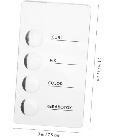 Housoutil Eyelash Board Eyelash Display Boards Lash Tools Lash Trays Hand Lash Holder Pallet Lash Plates Eyelash Pallet Holder Eyelash Grafting Tools Lady Tools Tile Acrylic Console Crystal - Buy Online on GoSupps.com